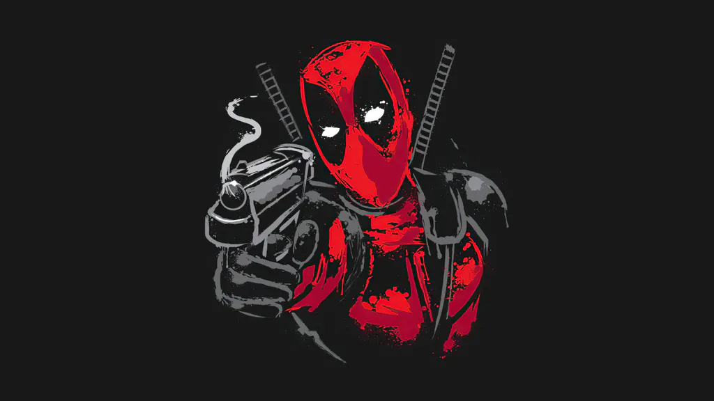 Шпалери для робочого столу: Deadpool у тіні