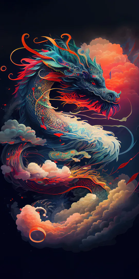 Обои на телефон: Небесная иллюзия