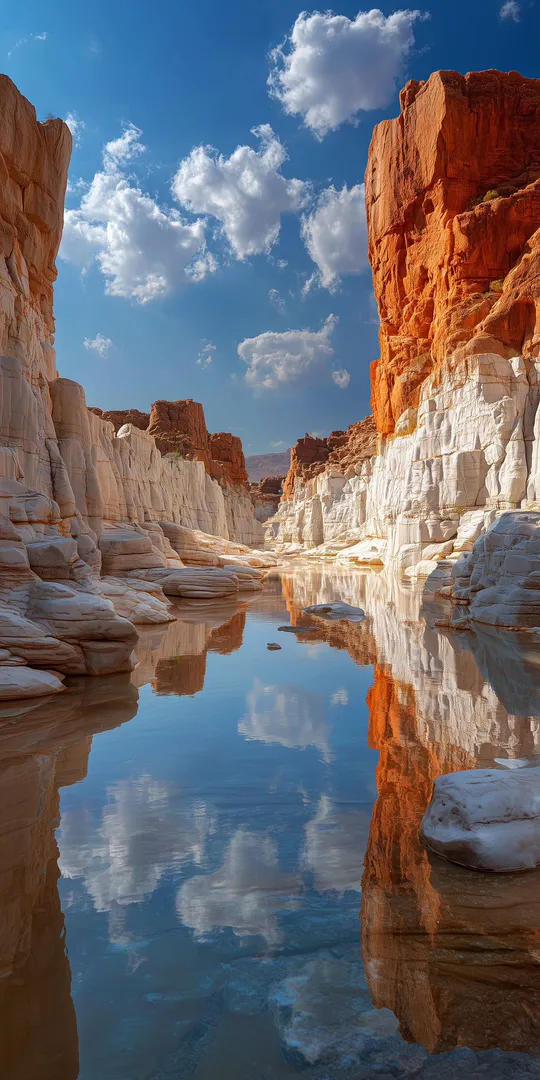 Phone wallpaper: Mirrored Canyon