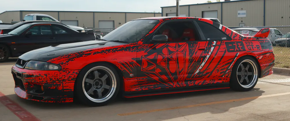 Wallpaper Nissan Skyline R33 3440x1440