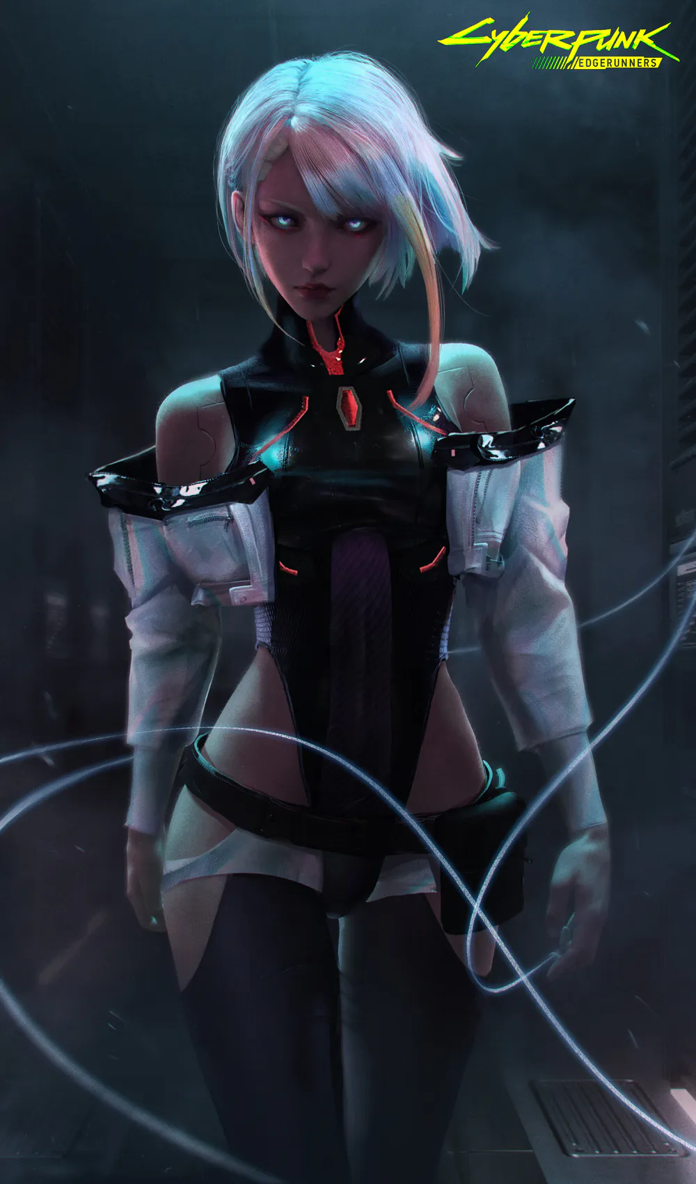 Шпалери Cyberpunk Girl 1280x720
