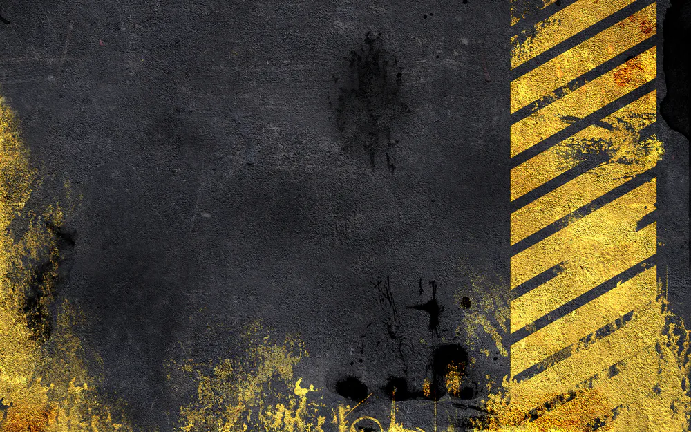 Wallpaper Urban Black and Yellow Grunge 1080x1920