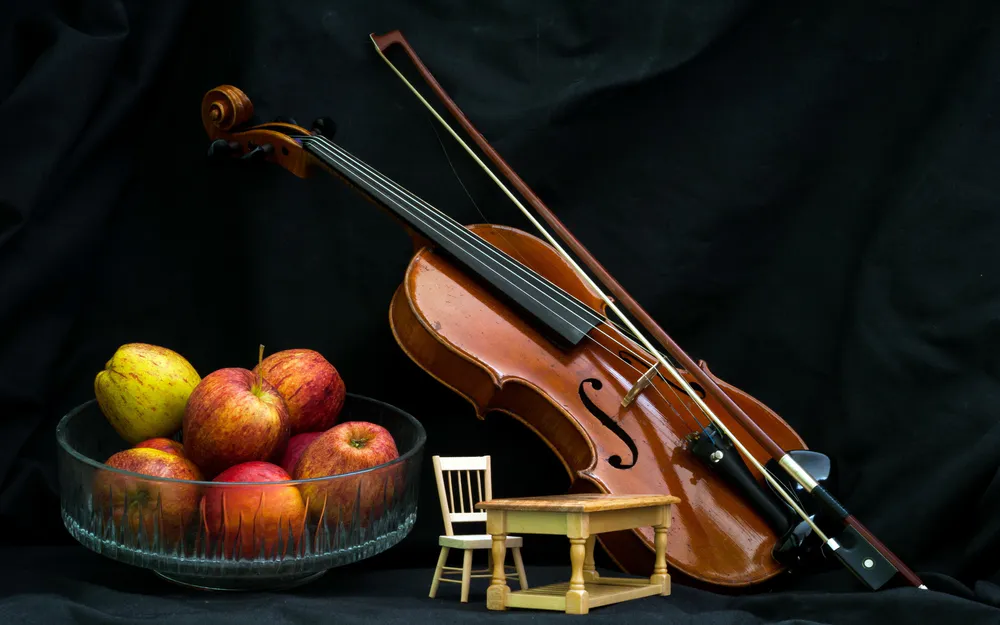 Обои Violin Photography 1920x1200