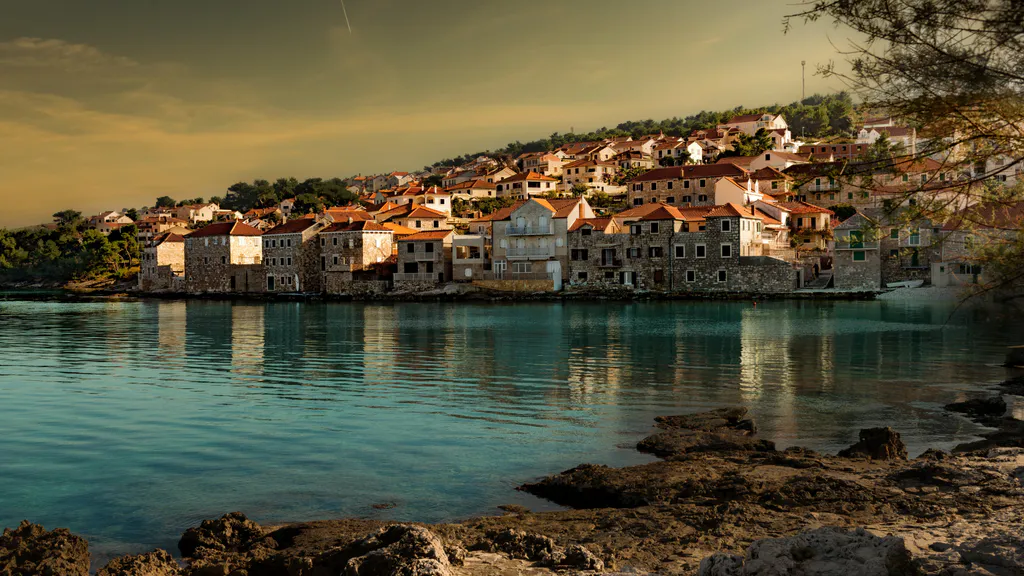 Обои на рабочий стол: Побережье Хорватии