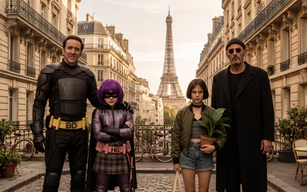 Пипец, Леон, Папаня, Убивашка, Матильда, Париж