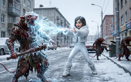 Скавен, Маг, Снегурка