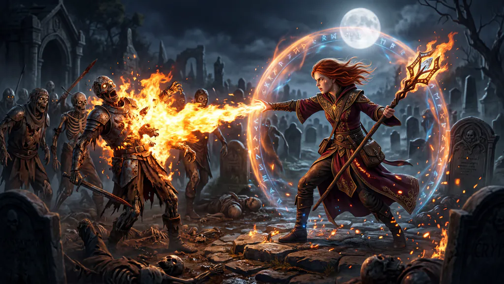 Обои на рабочий стол: Работа мага