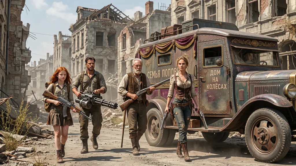 Обои на рабочий стол: Постапокалипсис