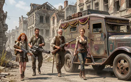 Постапокалипсис, Россия, Империя, Семья