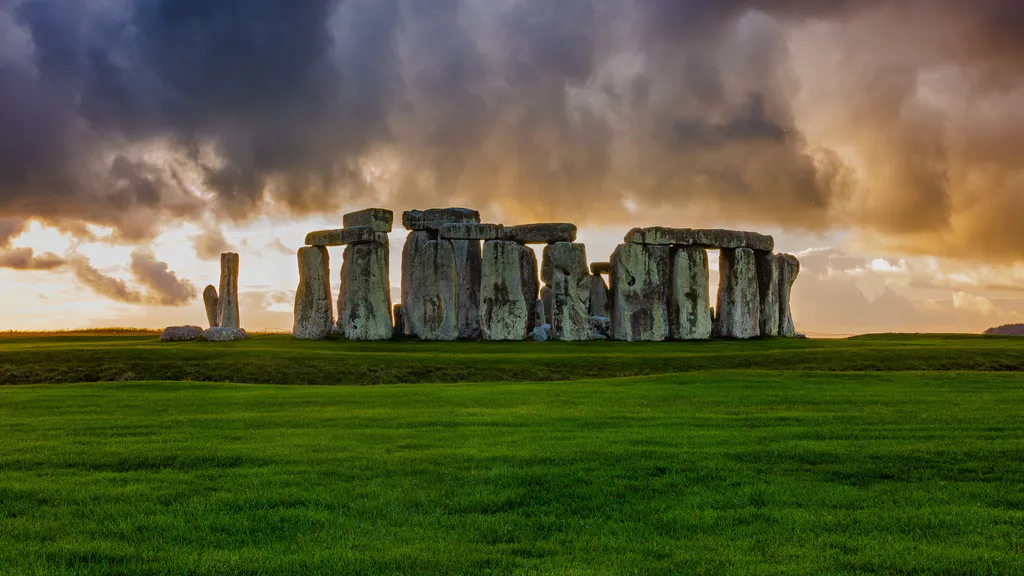 Обои на рабочий стол: Стоунхендж