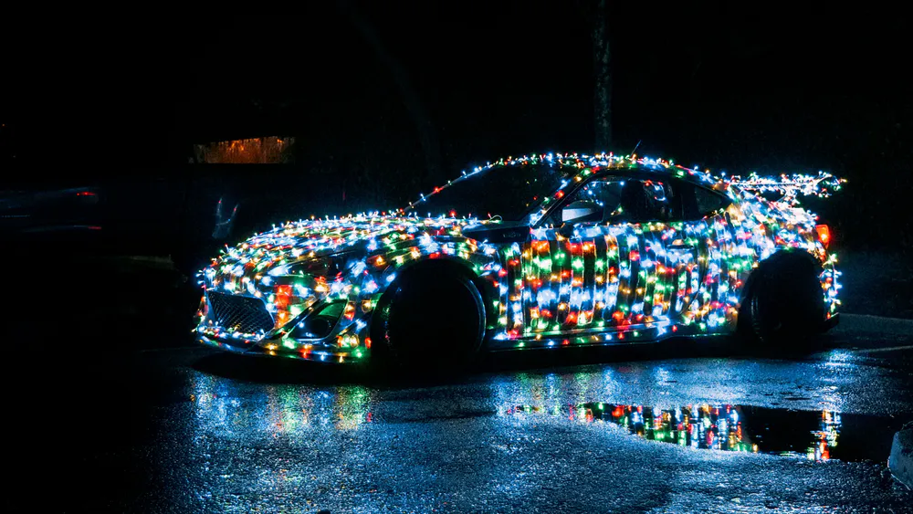 Обои Гирлянды 2880x1800