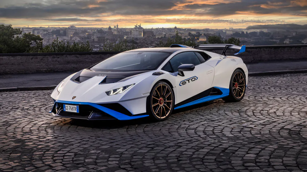 Wallpaper Lamborghini Huracan STO 828x1792