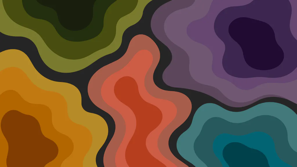 Desktop wallpaper: Color layers