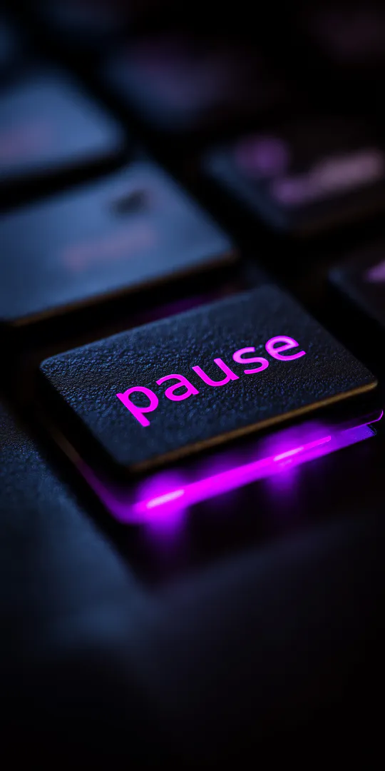 Обои на телефон: Кнопка Pause