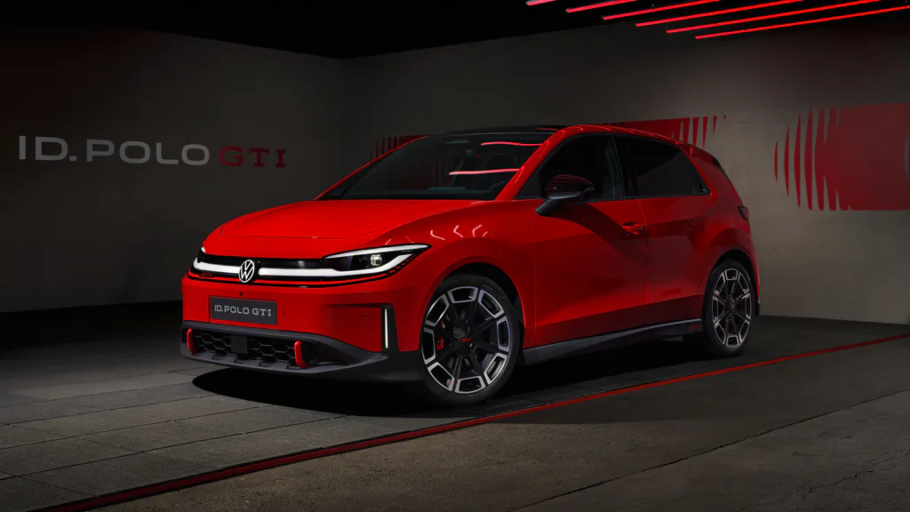 Обои на рабочий стол: Красный IDPOLO GTI