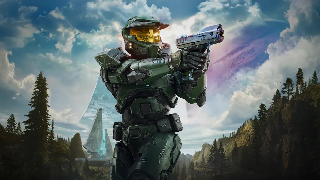 Обои на рабочий стол: Спартанин Master Chief