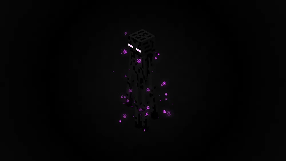 Обои Enderman 1920x1080