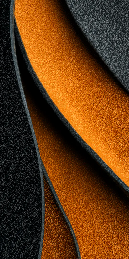 Phone wallpaper: Orange accent abstraction