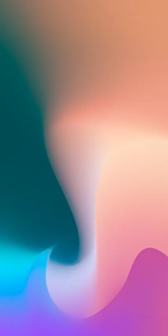 Шпалери на телефон: М’який кольоровий градієнт