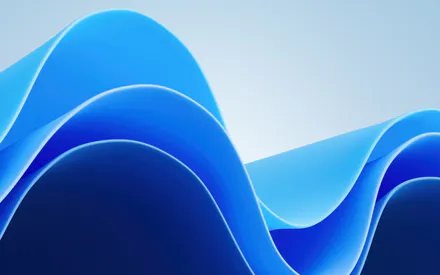 Blue Waves, Windows 11, Blue