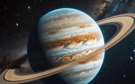 Юпитер, Газовый гигант, Солнечная система, Планета, Космос, Планеты, Кольца