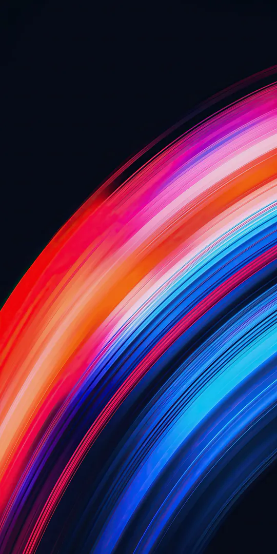 Phone wallpaper: Bright arc