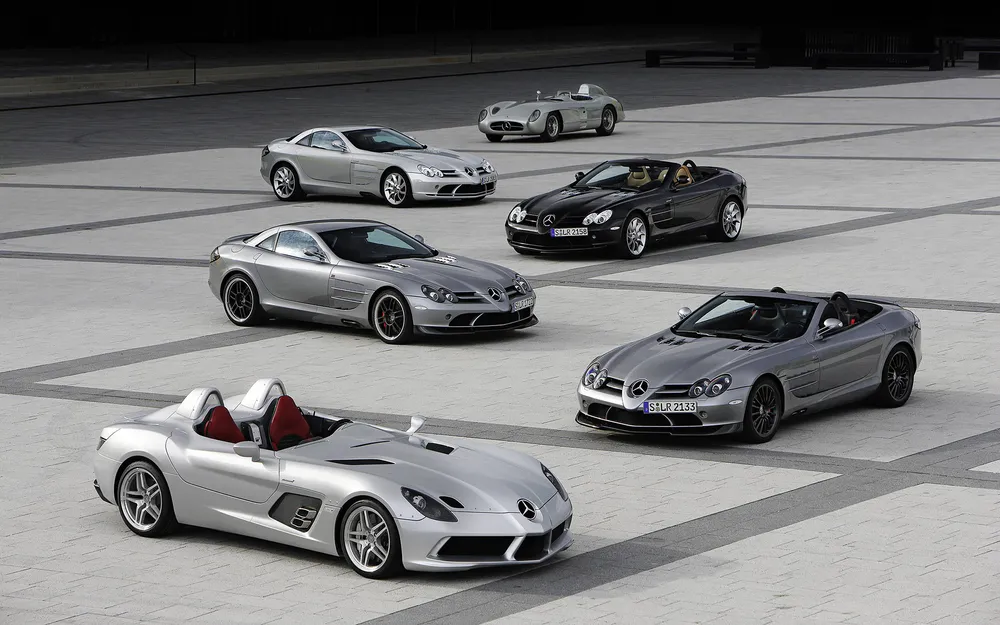 Wallpaper Mercedes Benz SLR 1280x720