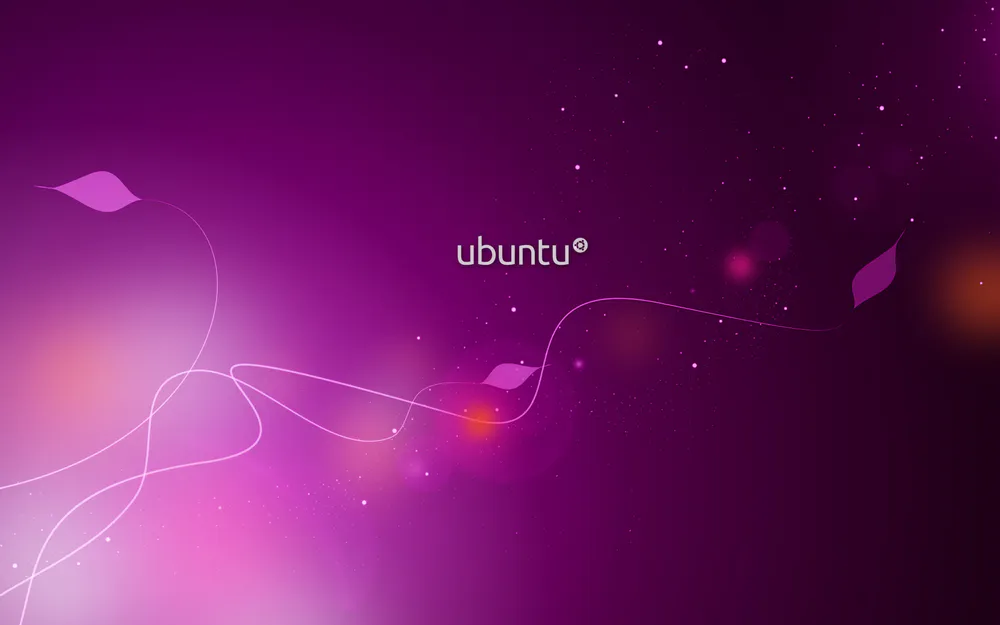 Wallpaper Ubuntu Purple 960x854