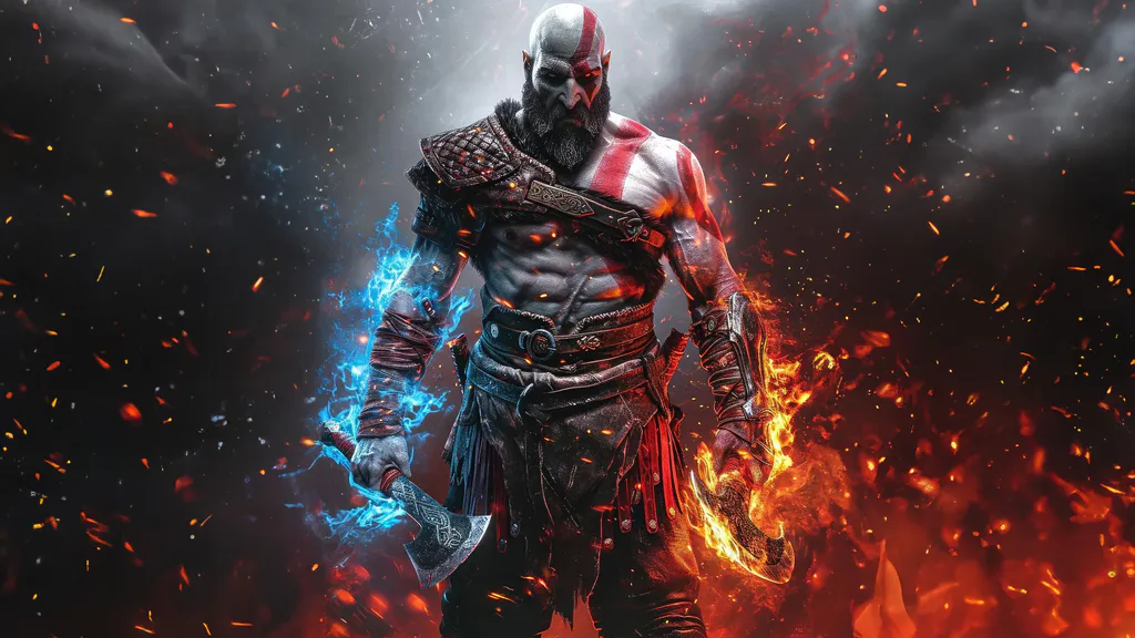 Desktop wallpaper: Kratos
