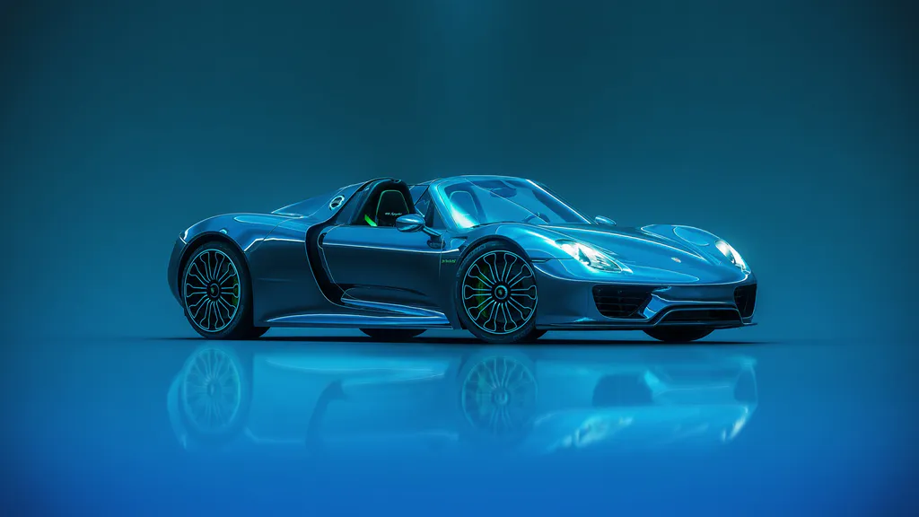 Обои на рабочий стол: Porsche 918 Spyder
