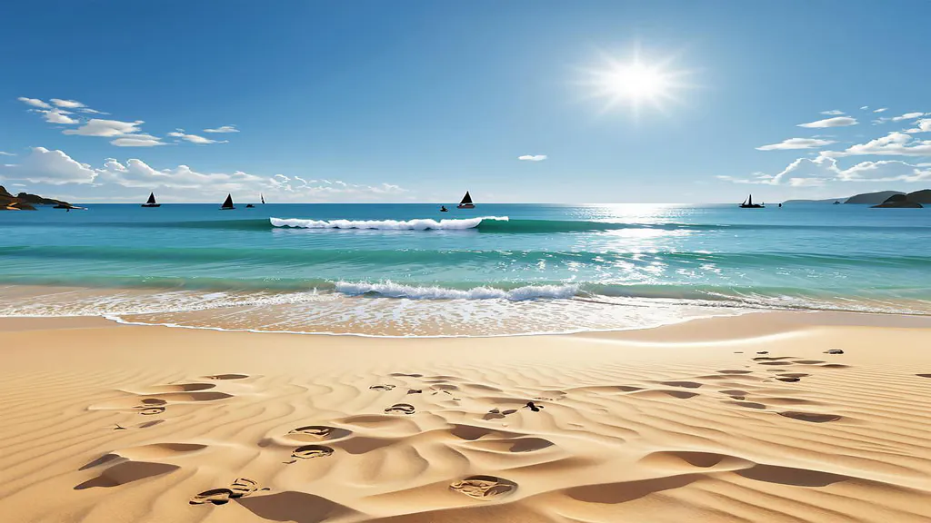 Desktop wallpaper: Beach