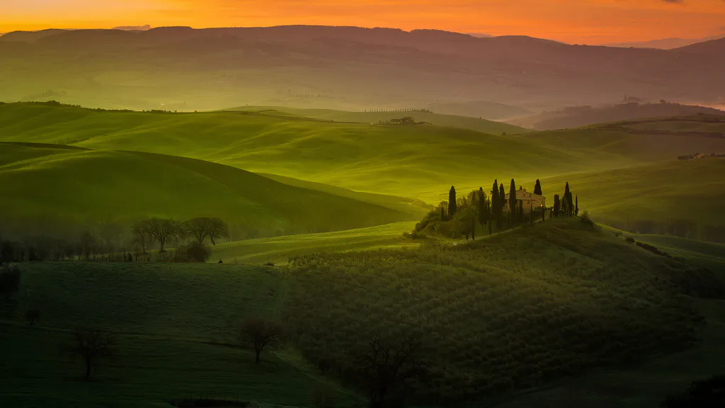 Обои на рабочий стол: Холмы