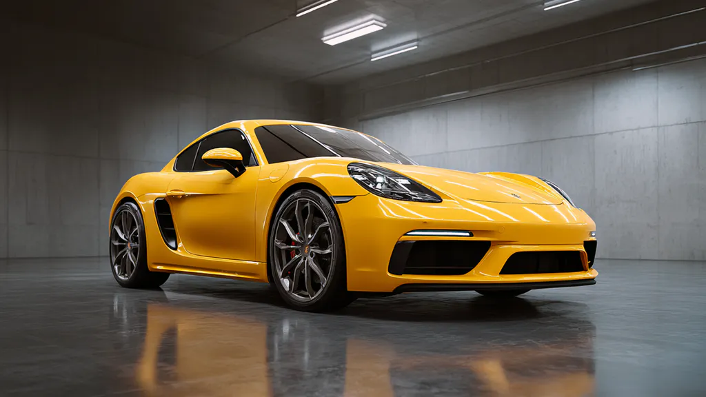 Шпалери для робочого столу: Porsche 718 Cayman
