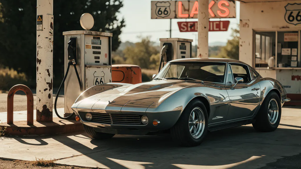 Обои на рабочий стол: Chevrolet Corvette C3