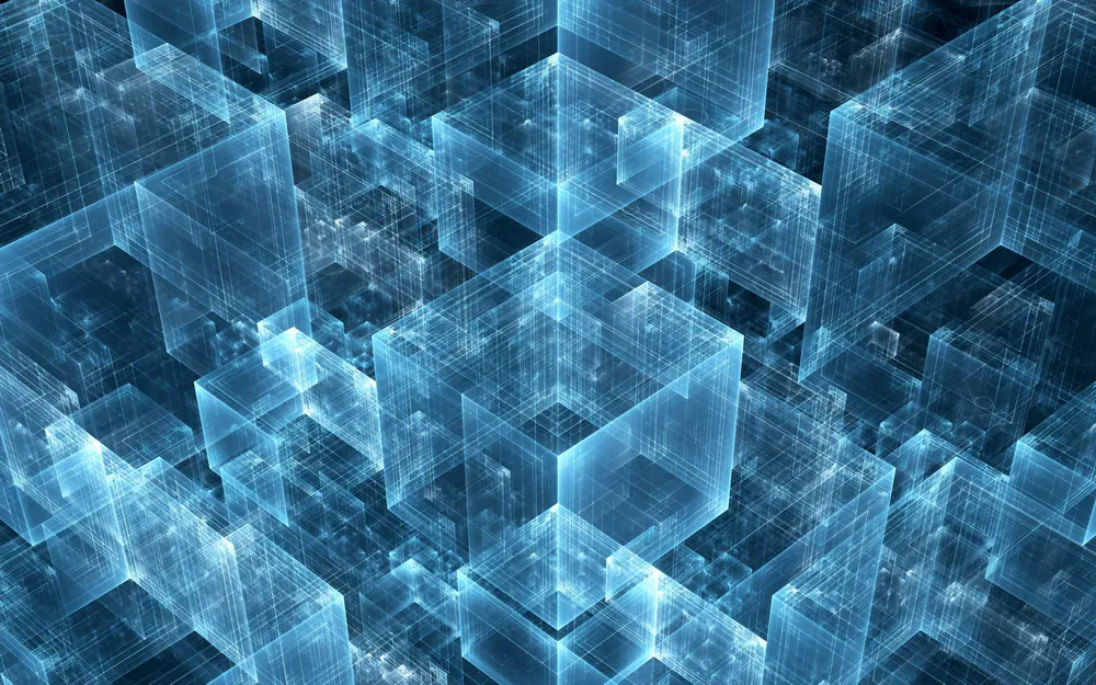Wallpaper Blue Box Pattern 1920x1080
