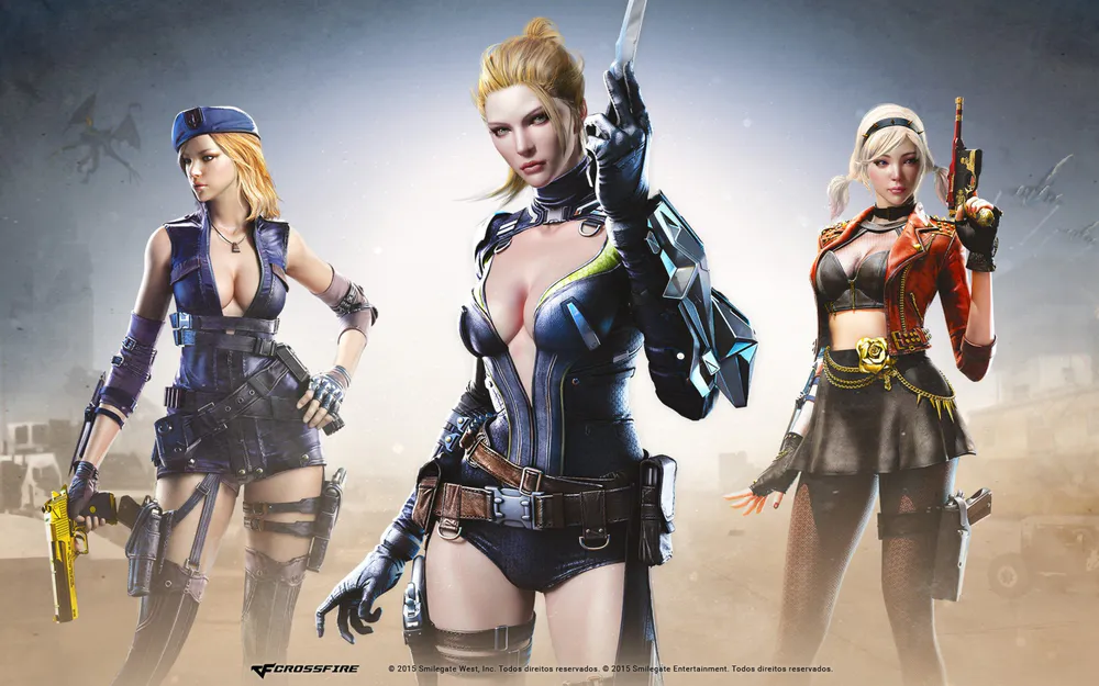 Wallpaper Crossfire Game 1280x1024