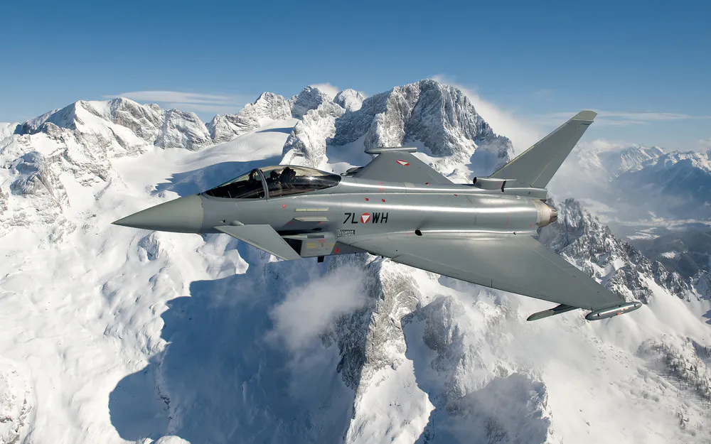 Wallpaper Eurofighter Typhoon 2560x1080