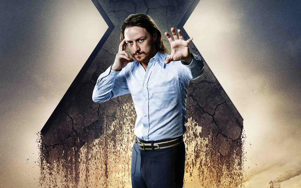 Wallpaper James Mcavoy as Charles Xavier 828x1792