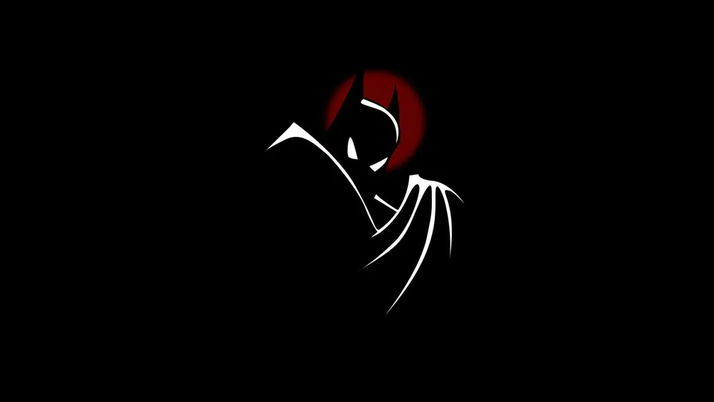Wallpaper Minimalist Batman 1280x1024