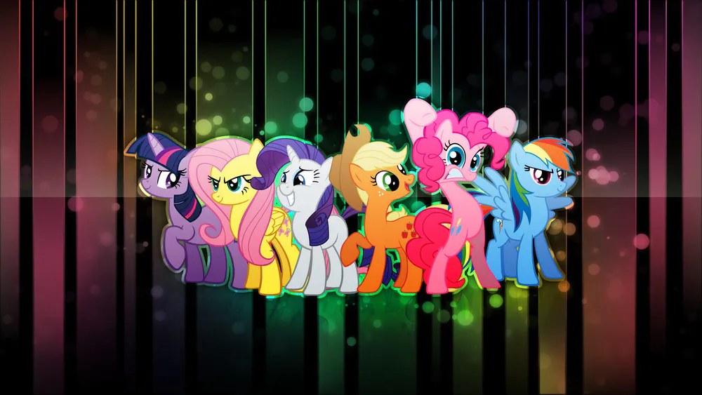 Обои My Little Pony Characters 1024x1024