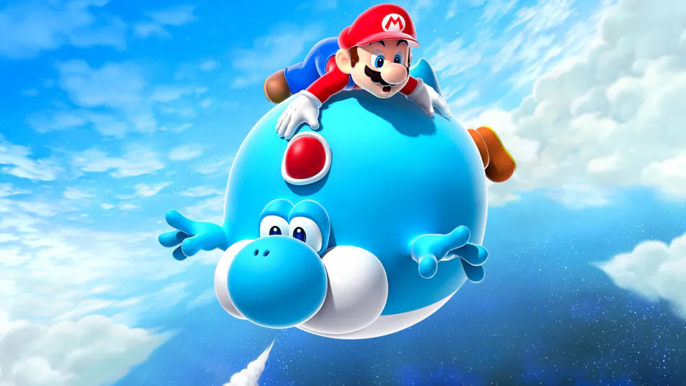 Wallpaper Super Mario 3 1366x768