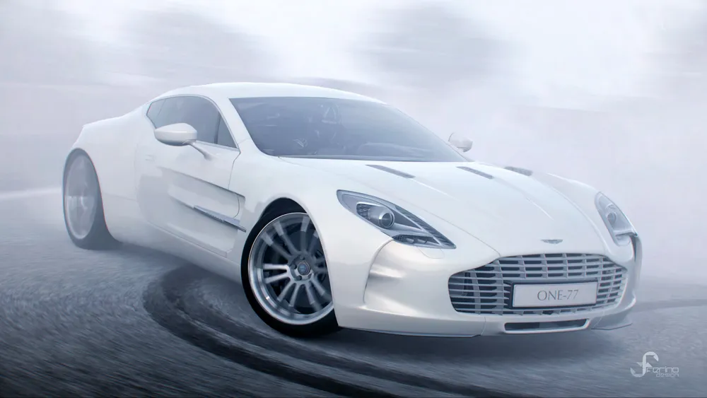 Обои Aston Martin One 77 1280x720
