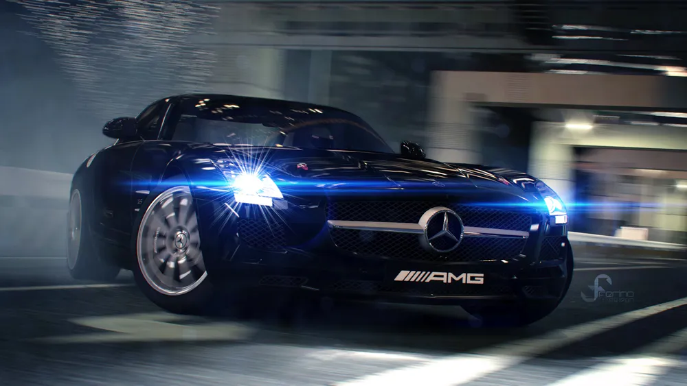 Обои Mercedes Amg 1920x1080