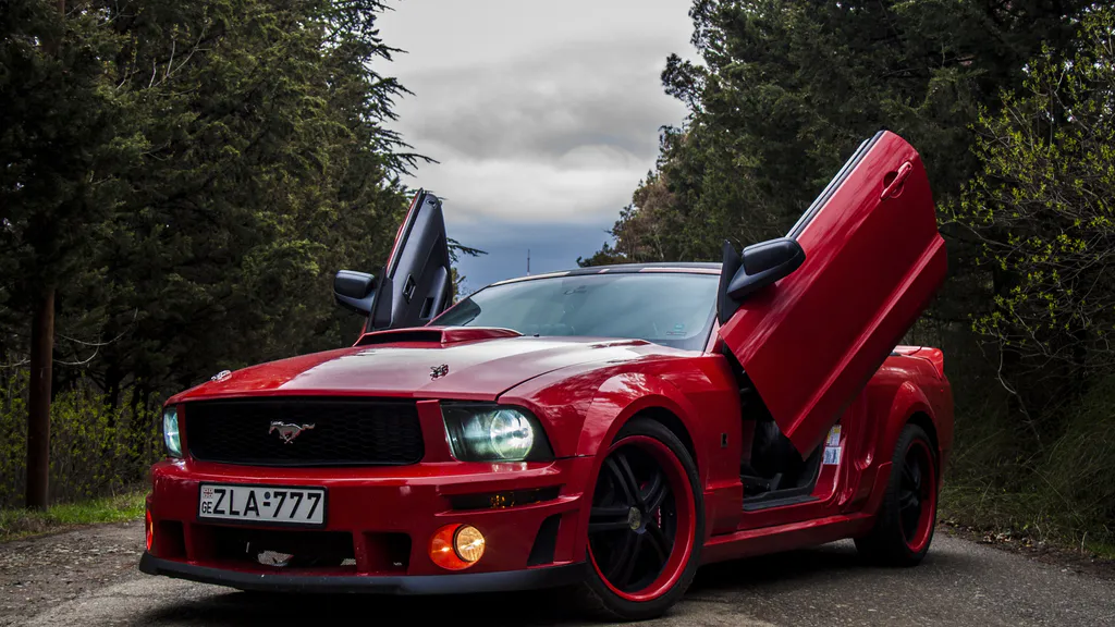 Desktop wallpaper: Ford Mustang Roush 427R