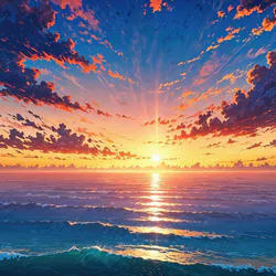 Закат солнца