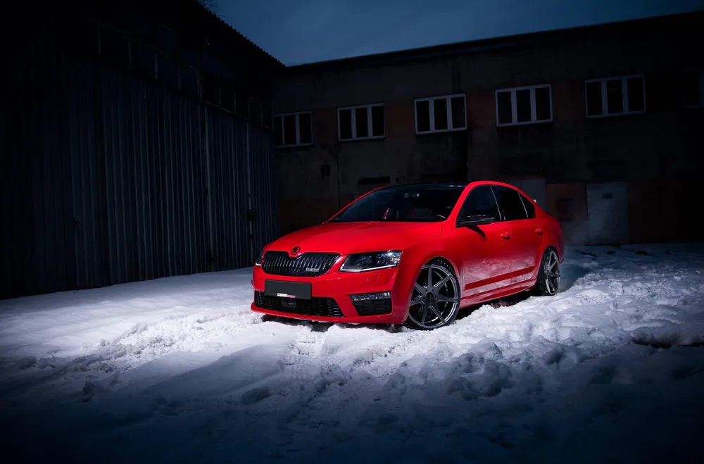 Wallpaper Skoda Octavia 1280x720