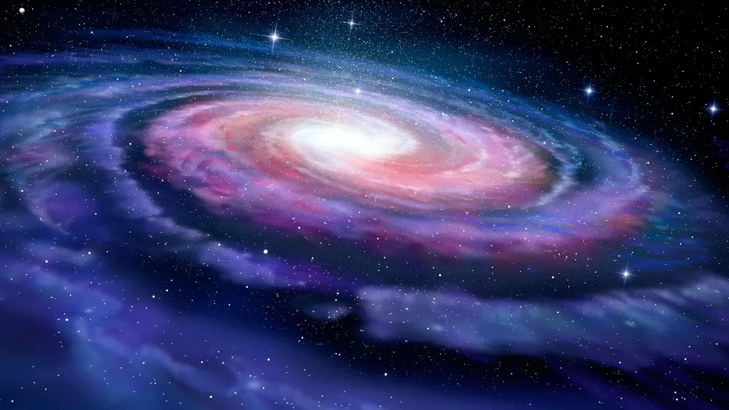 Desktop wallpaper: Galactic spiral