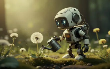 Роботи, Огород, Обладнання, Милі, Рослини, Фарісей