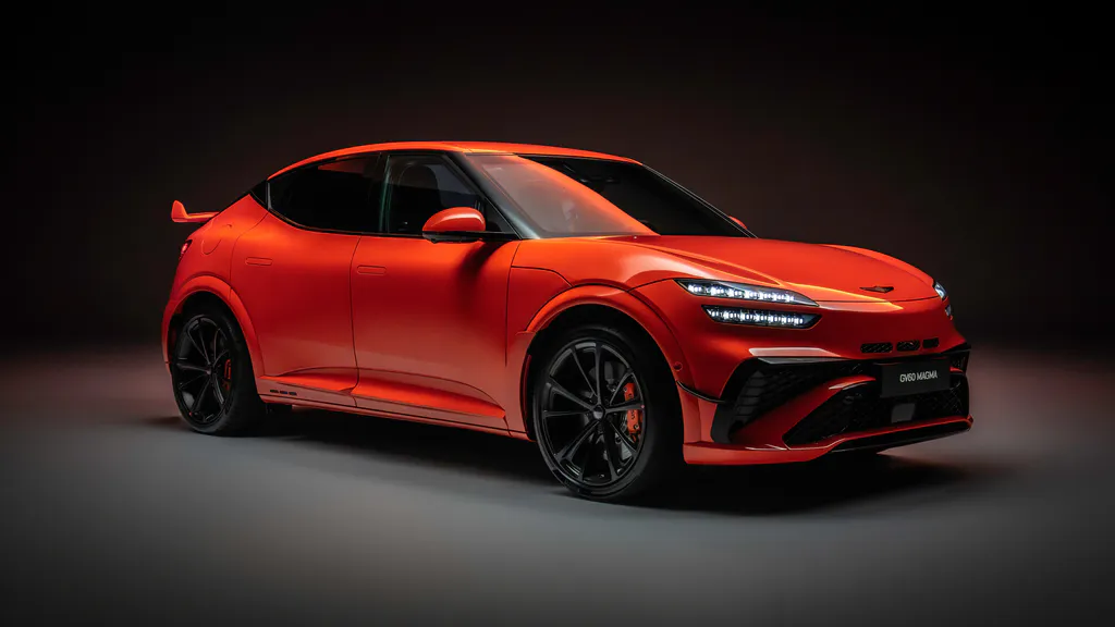 Обои на рабочий стол: Genesis GV60 Magma