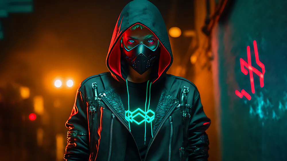 Wallpaper Mask guy 1920x1080